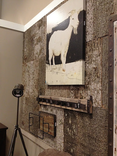 Bark House Wall at Ashley Furniture